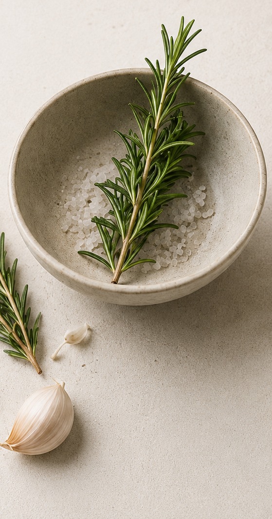 Fresh herbs and spices