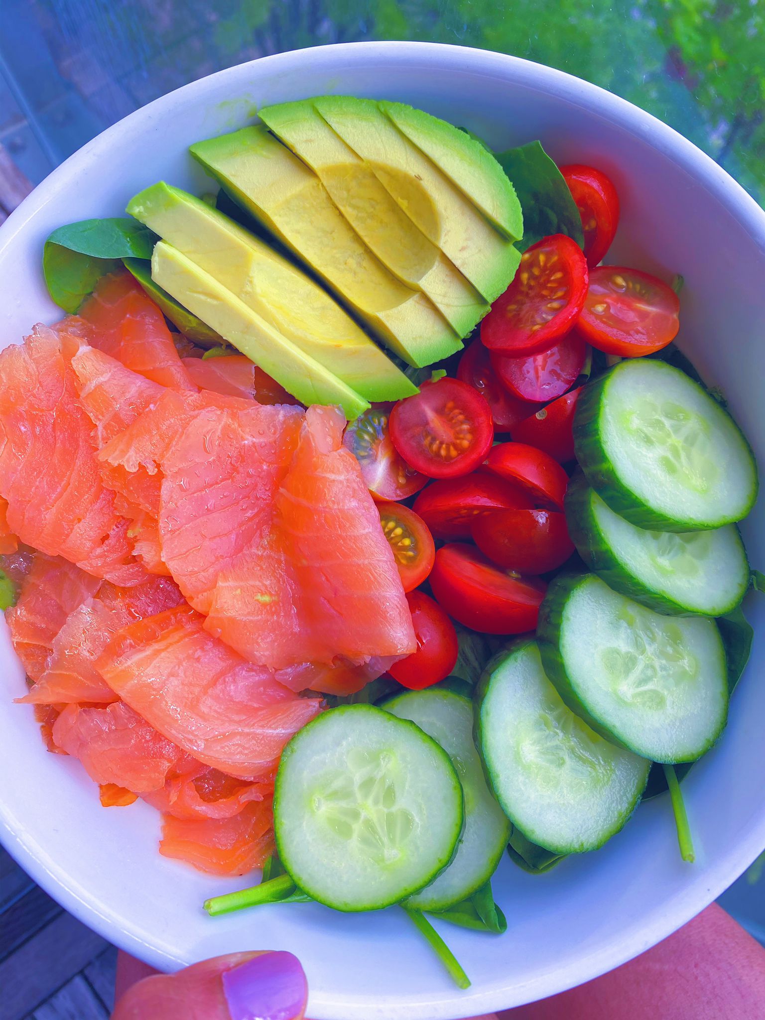 Smoked Salmon Salad