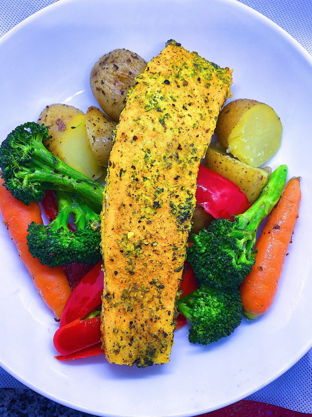 Lemon pepper salmon