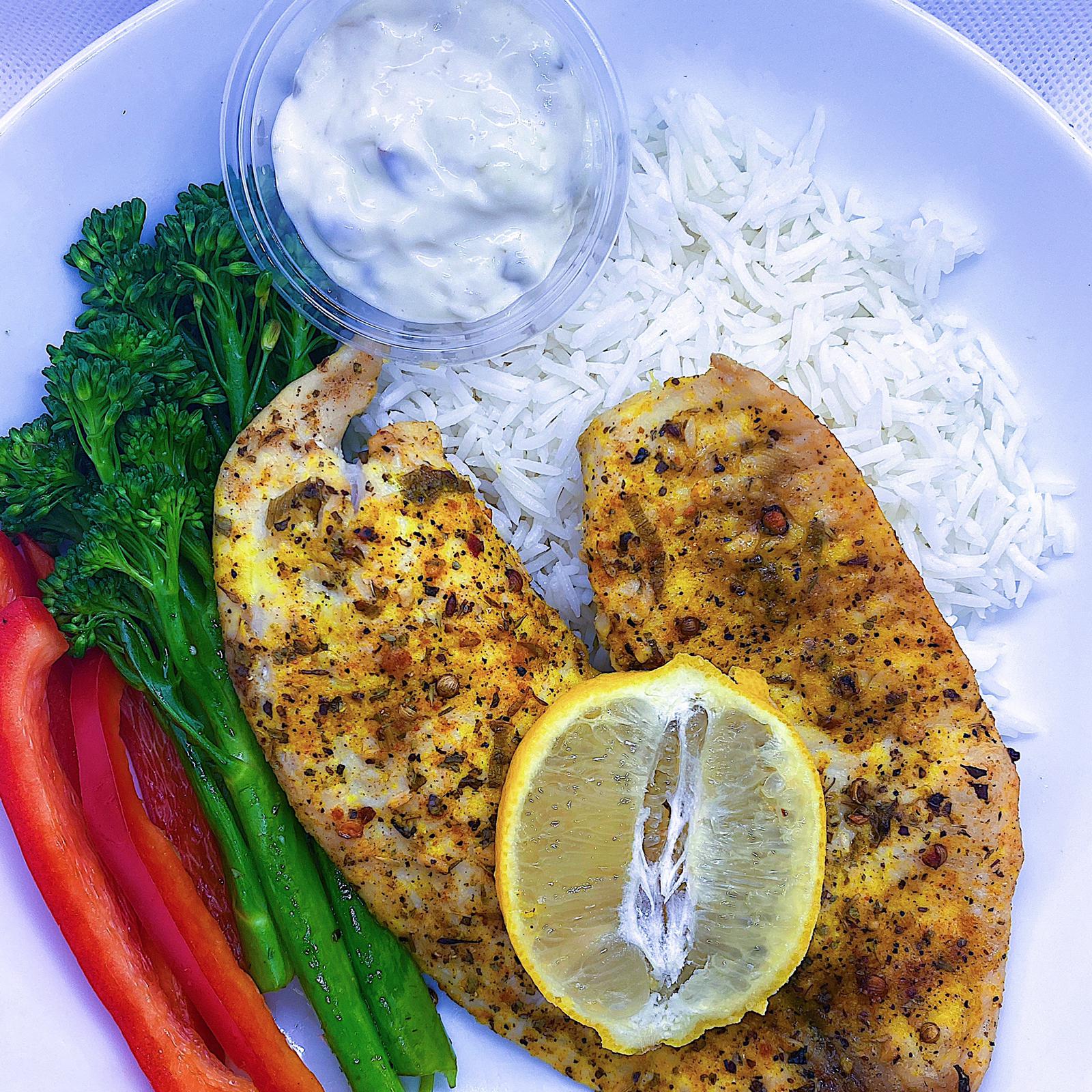 Lemon pepper tilapia