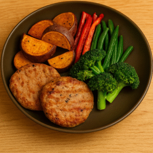 Hand-Rolled Turkey Burger Patties
