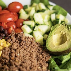 Taco Spinach Salad