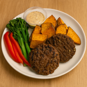 Hand-Rolled Beef Burger Patties