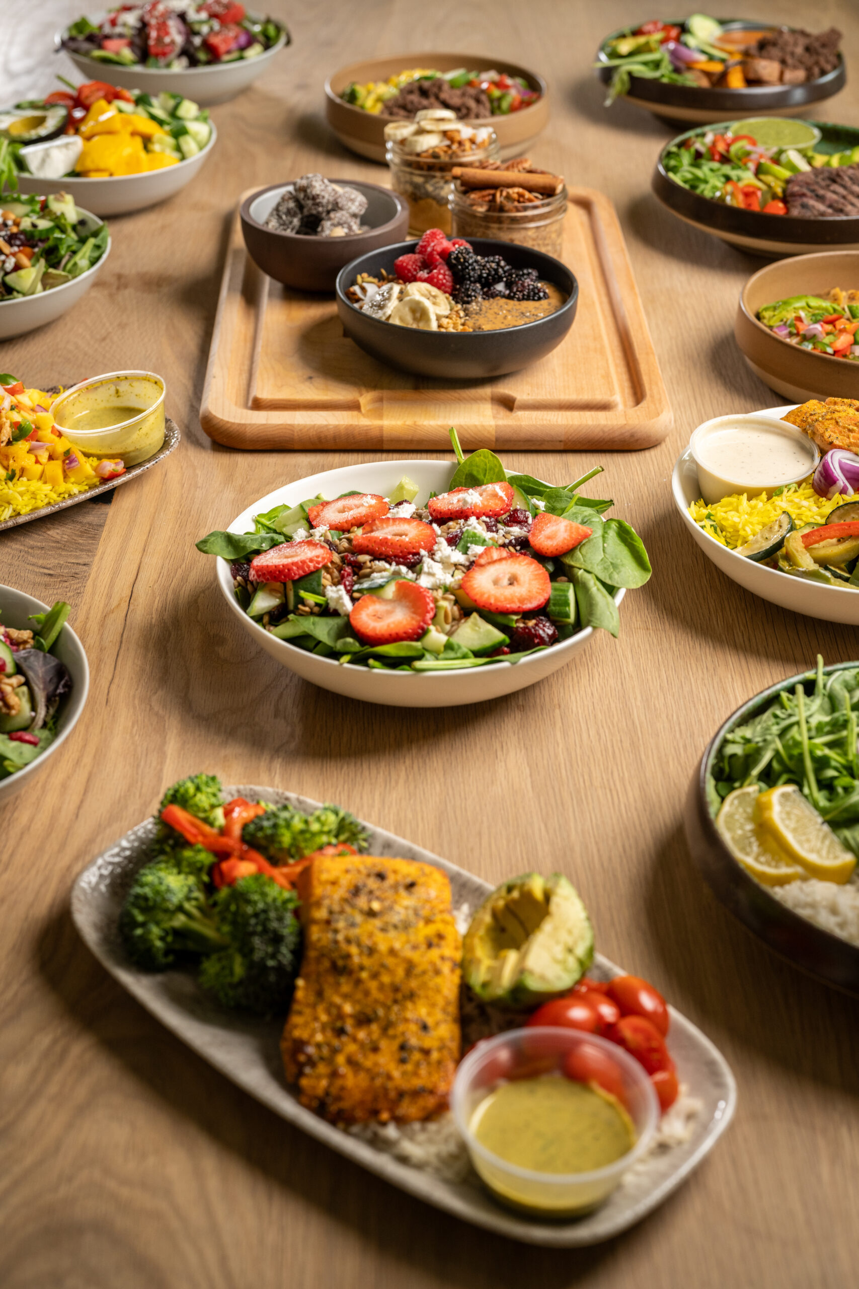 Variety of Fitaxx Meals and Snacks
