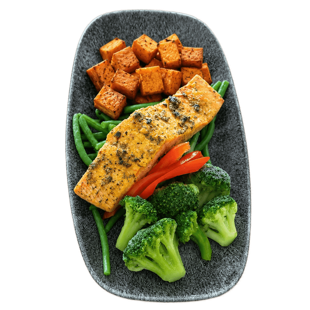 Baked Lemon Pepper Salmon (+$3.00)