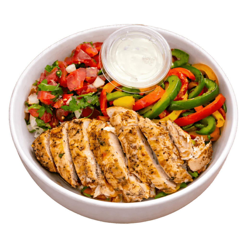 Chicken Fajitas Bowl