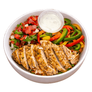 Chicken Fajitas Bowl