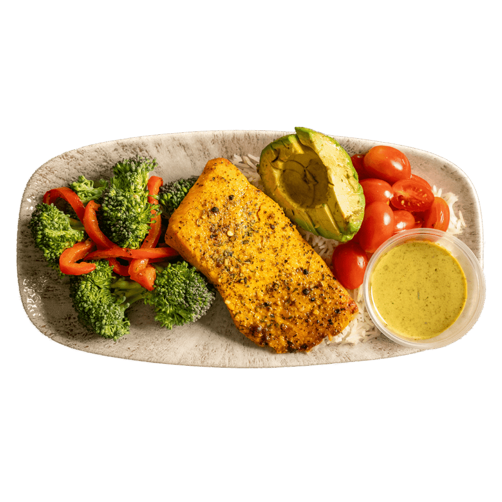 Green Goddess Salmon Bowl (+$3.00)