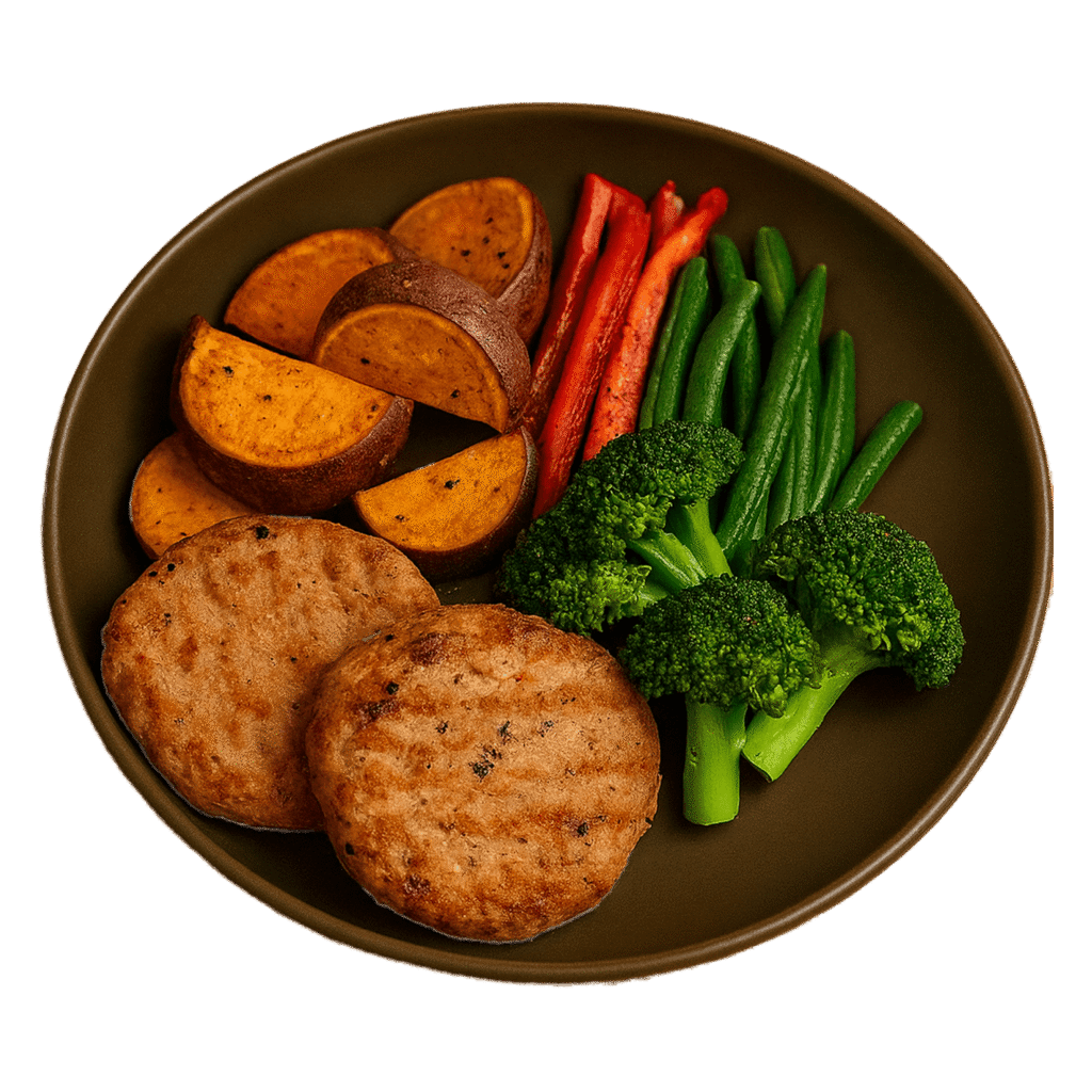 Hand-Rolled Turkey Burger Patties