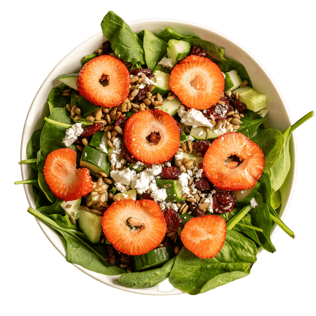 Strawberry, Cranberry and Sunflower Seed Salad