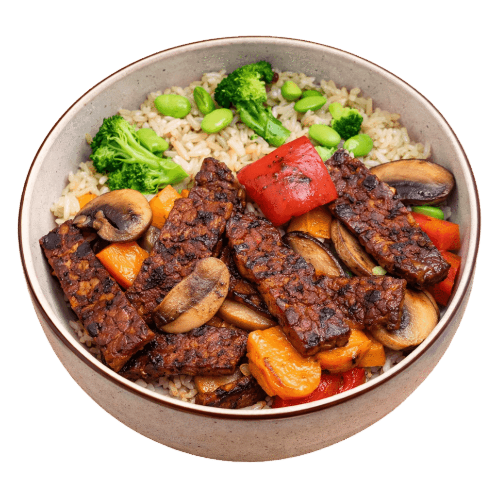 Sweet Chili Tempeh Stir Fry