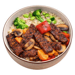 Sweet Chili Tempeh Stir Fry