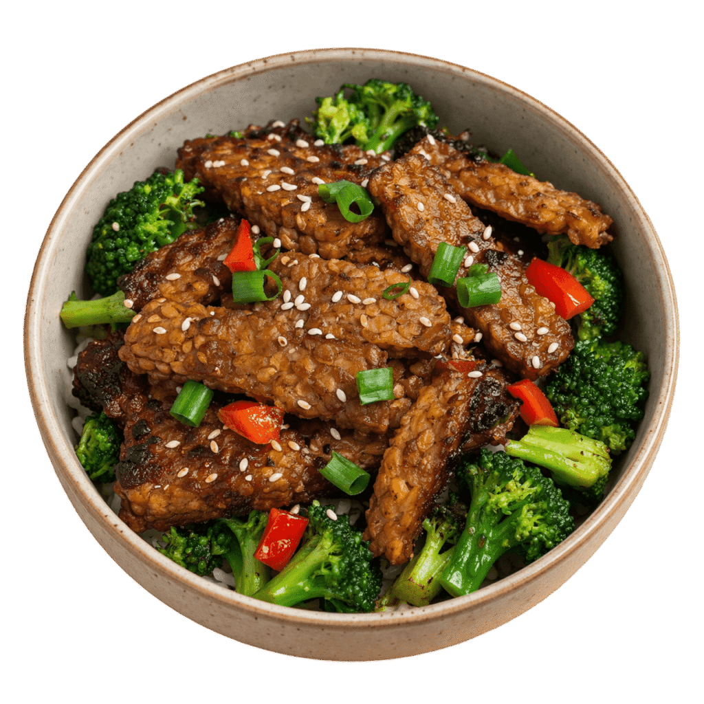 Teriyaki Tempeh Bowl