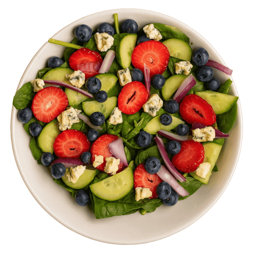Very Berry Spinach Salad