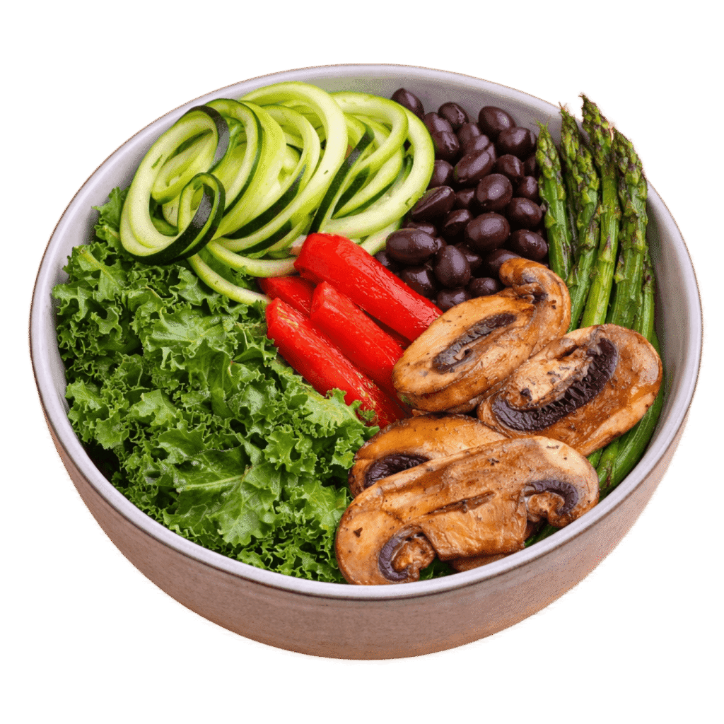 Zoodles Veggie Bowl