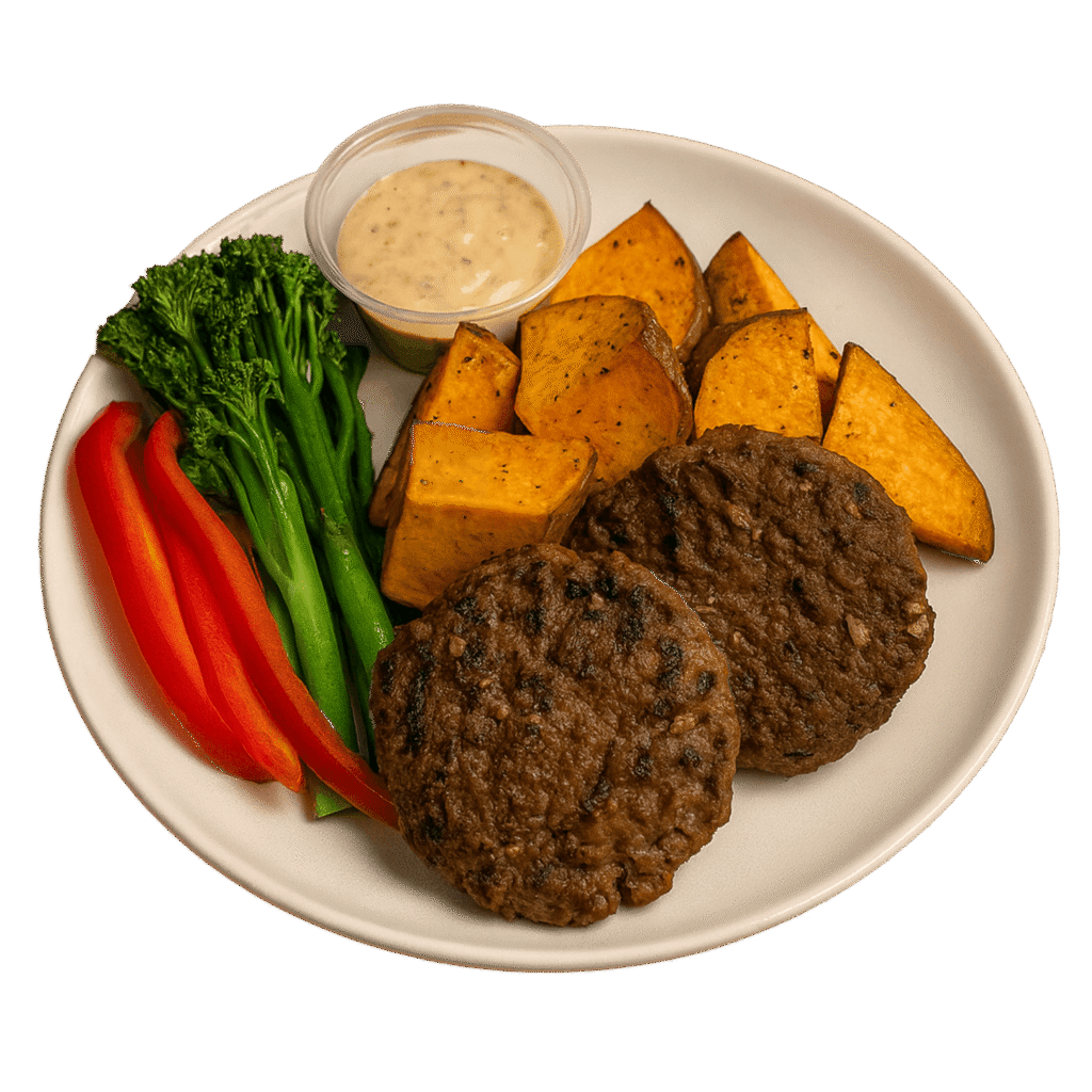 Hand-Rolled Beef Burger Patties
