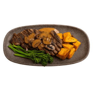 Peppercorn Mushroom Sirloin (+$3.00)
