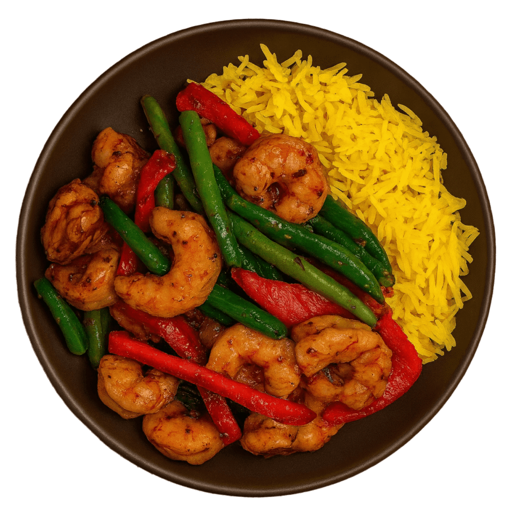 Spicy Honey Lime Shrimp