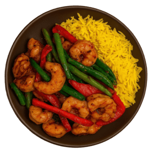 Spicy Honey Lime Shrimp